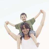 父子头像欧美 亲密欧美父子图片头像