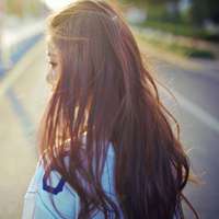 唯美女生背影头像 远去的背影很美丽