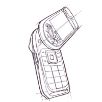 手绘手机头像图片_绘画手机图片头像