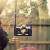 高清唯美相机头像图片