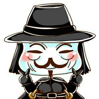 高清可爱卖萌的剪刀手卡通图片头像