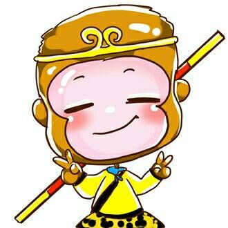 高清可爱卖萌的剪刀手卡通图片头像