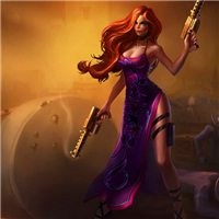 英雄联盟女枪头像