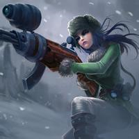 lol女警微信头像图片大全 lol皮城女警凯特琳