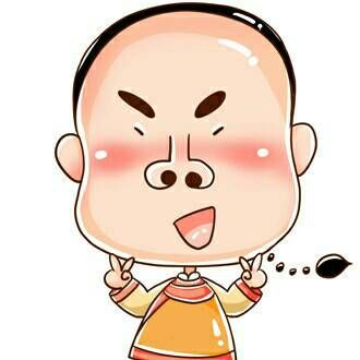 高清可爱卖萌的剪刀手卡通图片头像