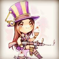 英雄联盟皮城女警头像图片