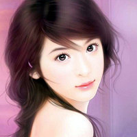 好看的清纯气质女生手绘头像