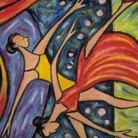 抽象画艺术图片头像