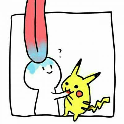 超萌卡通创意图片情侣专用