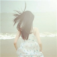 背影头像女生长头发 妳的背影我的心