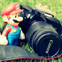 高清唯美相机头像图片