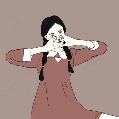 头像女生手绘高冷 你就是你不一样的烟火