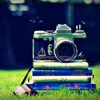 高清唯美相机头像图片