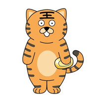 老虎头像卡通_卡通小老虎萌萌哒