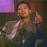 周润发各种经典霸气抽烟头像