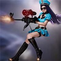 英雄联盟皮城女警头像图片