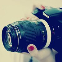 高清唯美相机头像图片