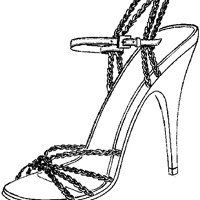 手绘高跟鞋头像 高跟鞋是憧憬着爱情的标签