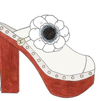 手绘高跟鞋头像 高跟鞋是憧憬着爱情的标签