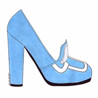 手绘高跟鞋头像 高跟鞋是憧憬着爱情的标签