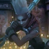 好看的英雄联盟时间刺客艾克头像