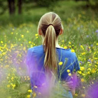 唯美女生背影头像 远去的背影很美丽