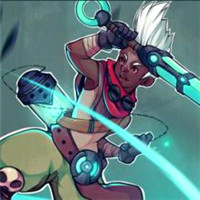 好看的英雄联盟时间刺客艾克头像