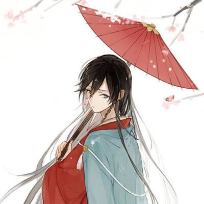 帅气古风动漫男生图片头像，古风唯美的孤傲男生