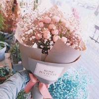 单独一束花头像_好看的小清新花束