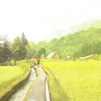 乡村风景头像_唯美田园风光田园生活