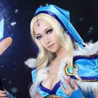 《DotA2》冰女cos头像图片