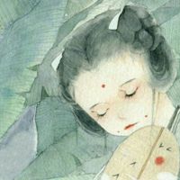 动漫伤感古风女生头像图片_多愁善感的古风女子