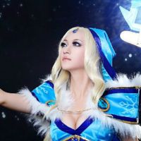 《DotA2》冰女cos头像图片