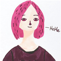 创意涂鸦女生头像图片