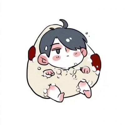 超萌卡通微信情侣头像图片