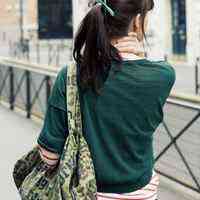 扣扣头像女生背影_唯美背影女生头像