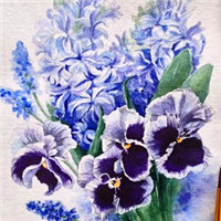 微信头像图片花_好看的手绘漫画花头像图片