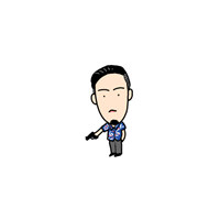 余罪卡通头像图片