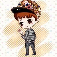 鹿晗卡通头像呆萌 鹿晗爱你一万年_0