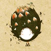 简约有创意的手绘人物卡通图片