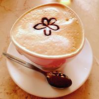 咖啡创意图案头像 不同风格拉花的咖啡图片头像