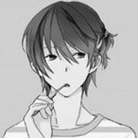 微信头像漫画男生素描