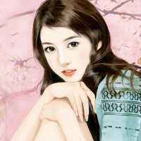 好看的女生照片仿手绘头像图片