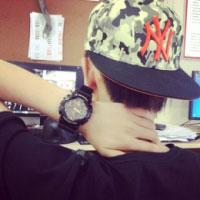 帅气男孩背影头像