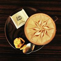 咖啡创意图案头像 不同风格拉花的咖啡图片头像