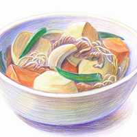 手绘创意美食微信头像图片大全