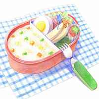 手绘创意美食微信头像图片大全