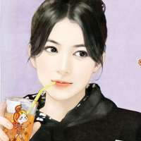 好看的女生照片仿手绘头像图片