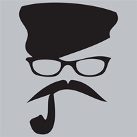 高清帽子眼镜小胡子图片头像