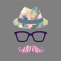 高清帽子眼镜小胡子图片头像